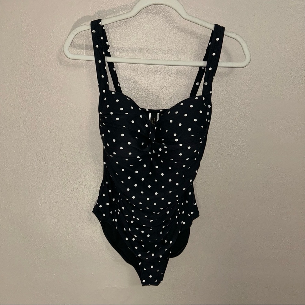 Polka Dot One Piece Swimsuit